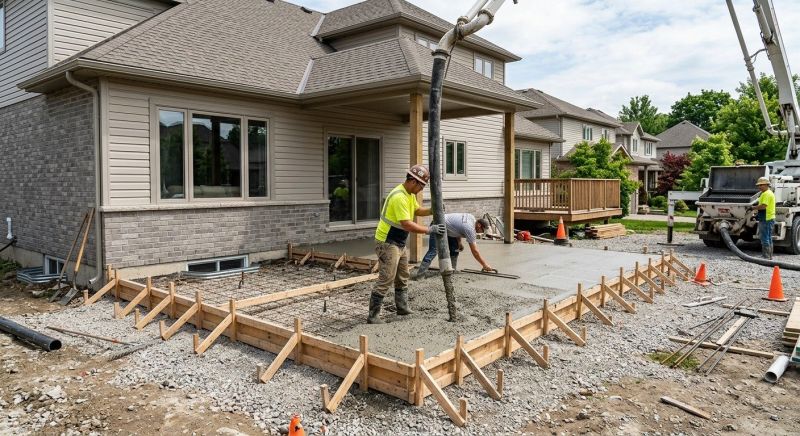 Concrete Installation in Woodbridge, VA