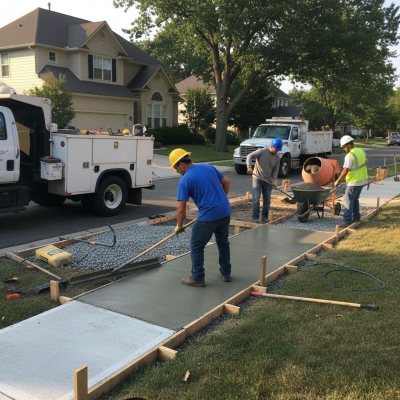 Concrete Installation in Woodbridge, VA