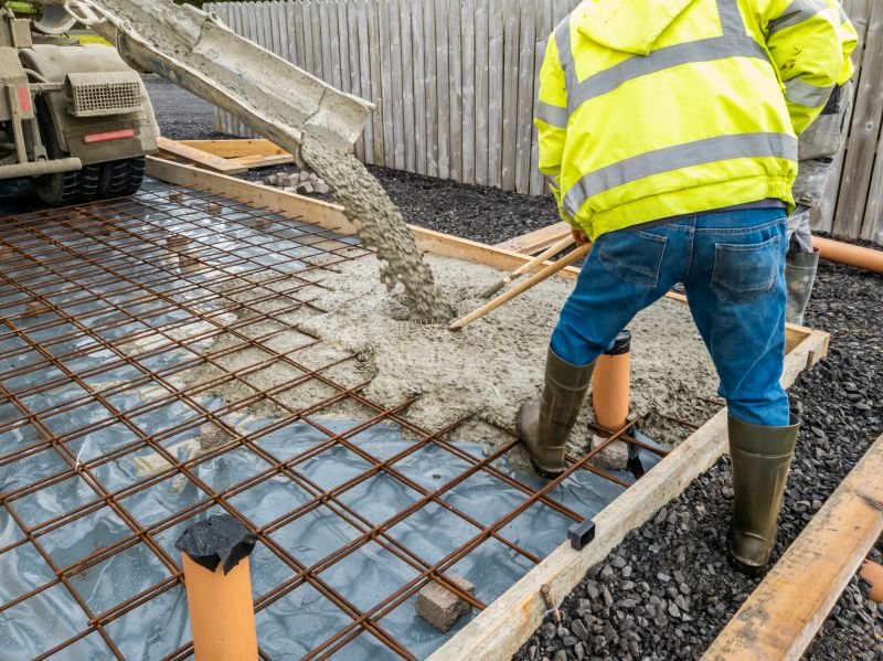 Basement Concrete Pouring in Woodbridge, VA