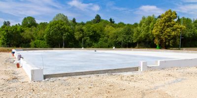 Commercial Slab Construction in Herndon, VA