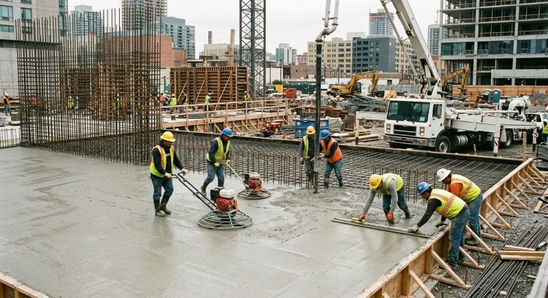 Commercial Slab Construction in Prince William County, VA
