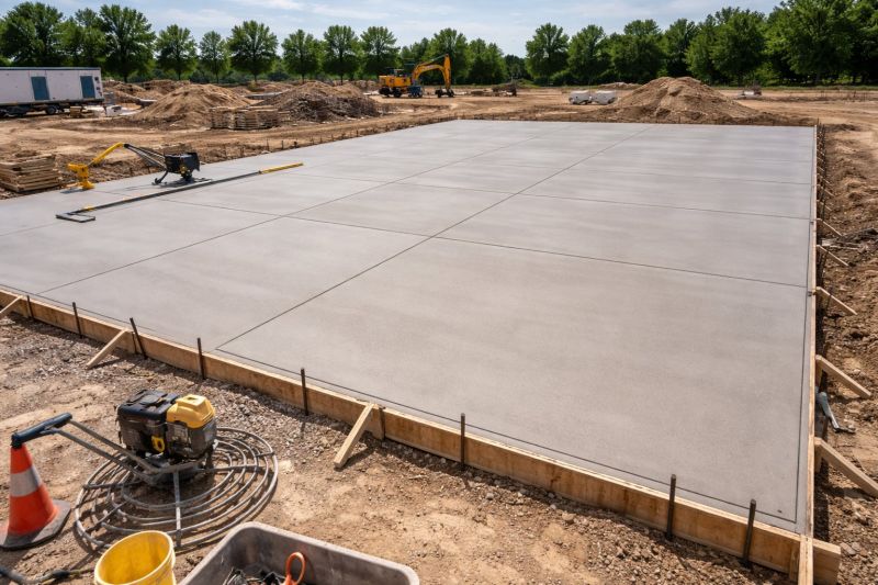 Commercial Slab Installation in Chantilly, VA