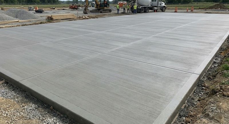 Commercial Slab Installation in Triangle, VA