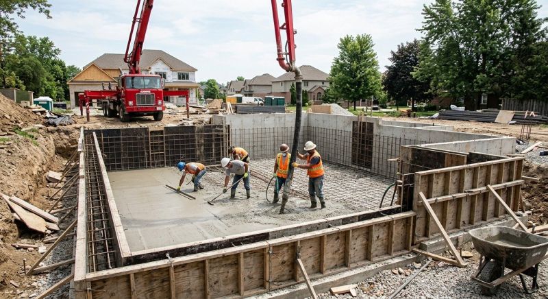 Concrete Basement Pouring in Woodbridge, VA