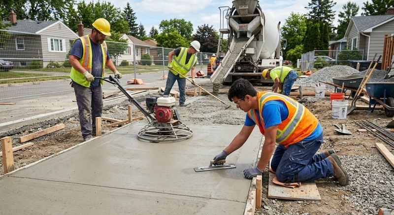 Concrete Work in Woodbridge, VA