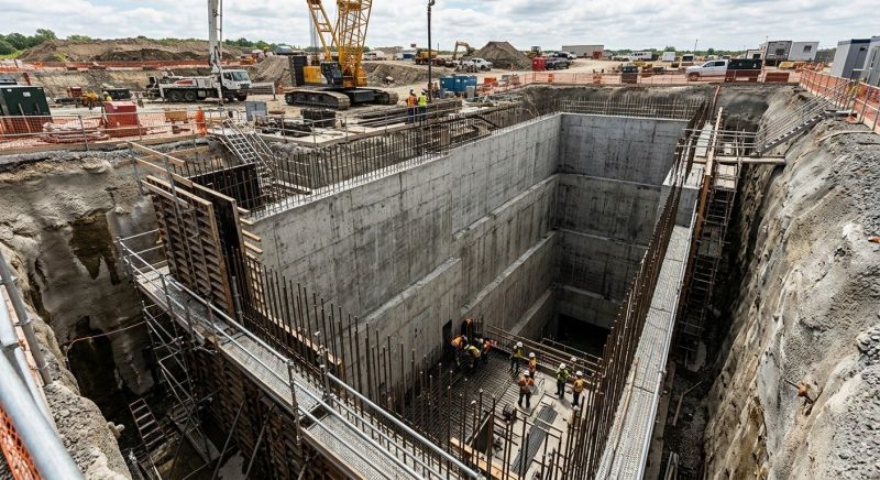 Deep Foundation Installation in Woodbridge, VA