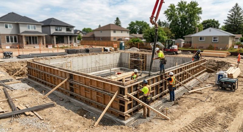 Foundation Construction in Indian Head, MD