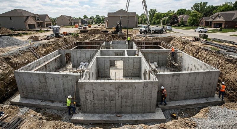 Foundation Construction in Manassas, VA
