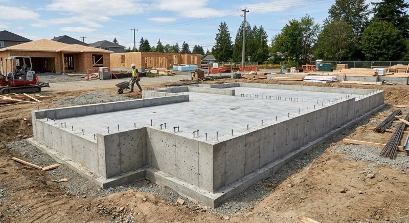 Foundation Construction in Vienna, VA