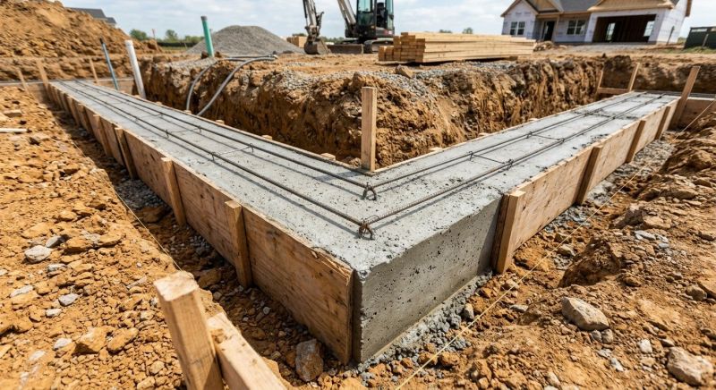 Foundation Footer Installation in Woodbridge, VA