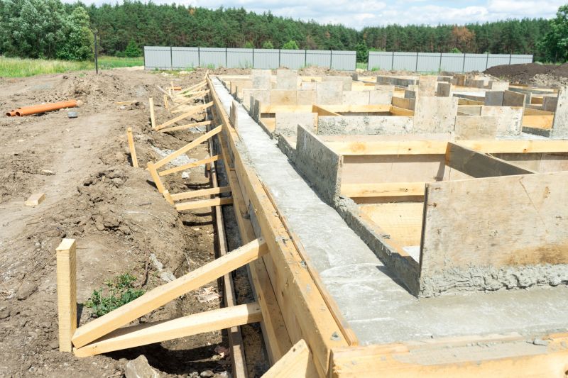 Foundation Footer Installation in Woodbridge, VA