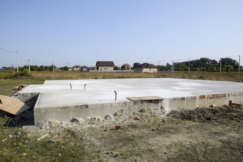 Foundation Slab Construction in Woodbridge, VA