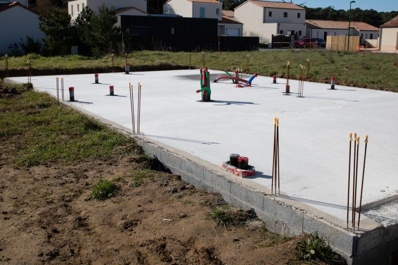 Foundation Slab Construction in Woodbridge, VA